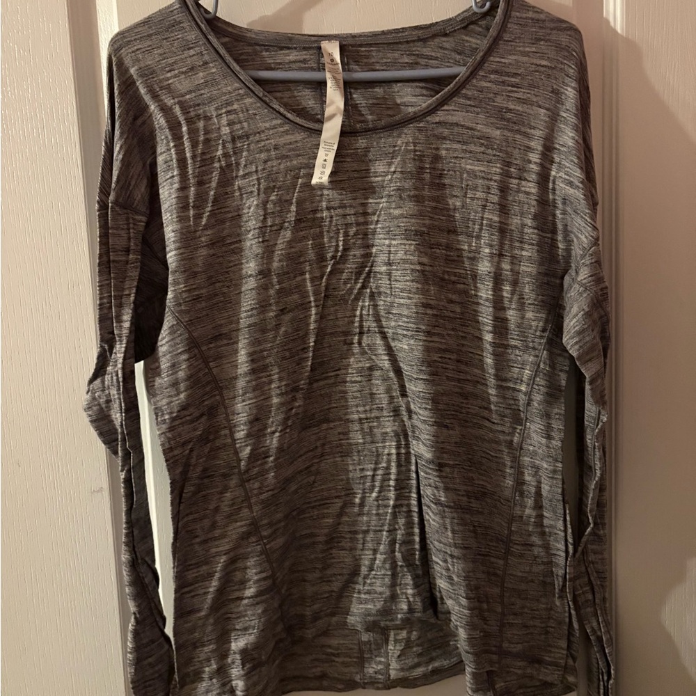 Lulu Lemon Workout Top- Long Sleeve, Size 10 (Fits small)- 2 for the price of 1